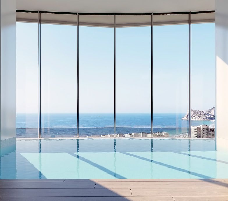 Apartamento moderno de 3 habitaciones en Poniente Benidorm