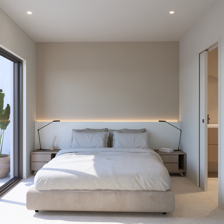 Chambre principale des villas à vendre à Roldan