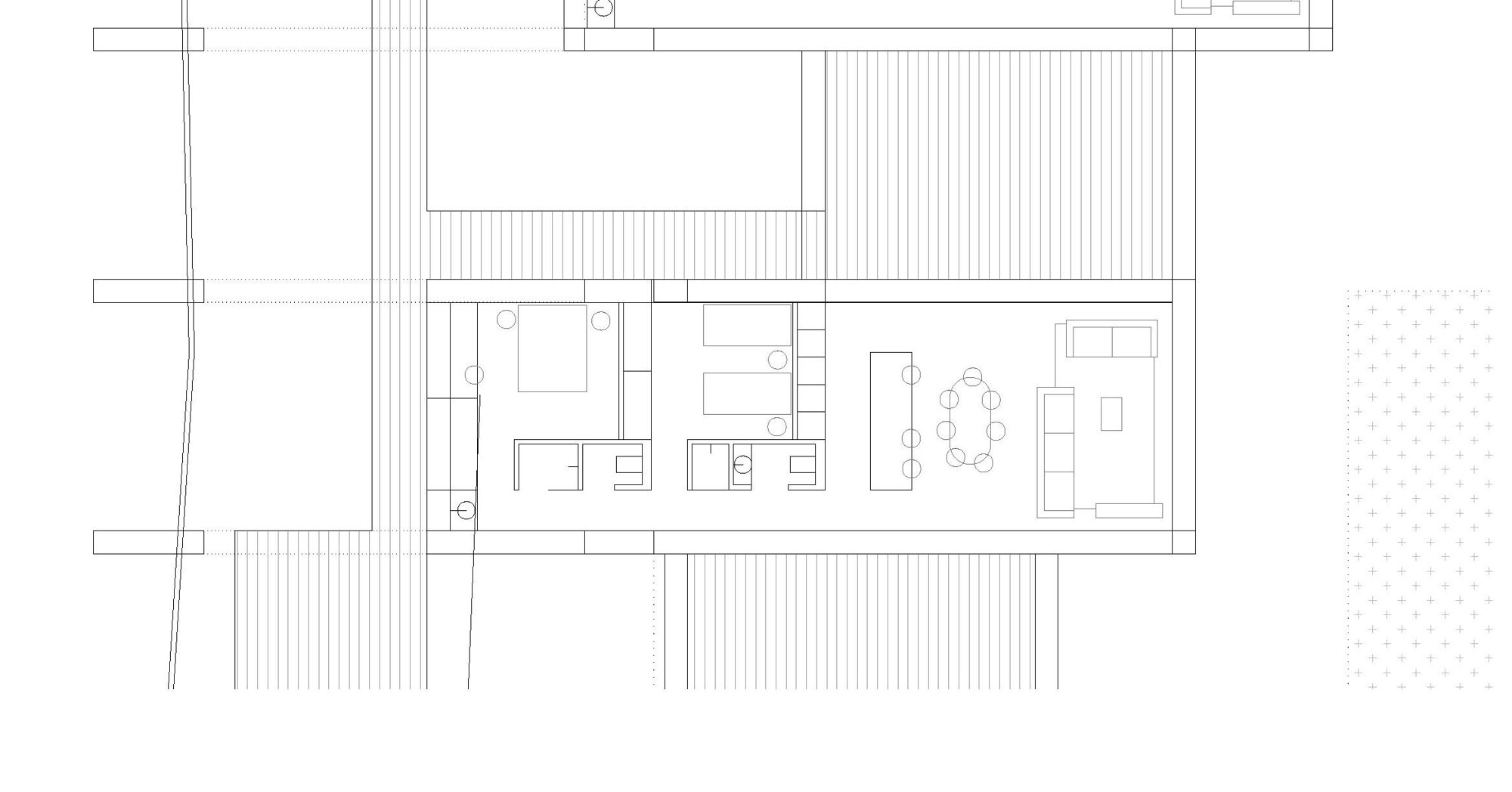 Plan d'une unité de 100m² au Balneario à Aigües